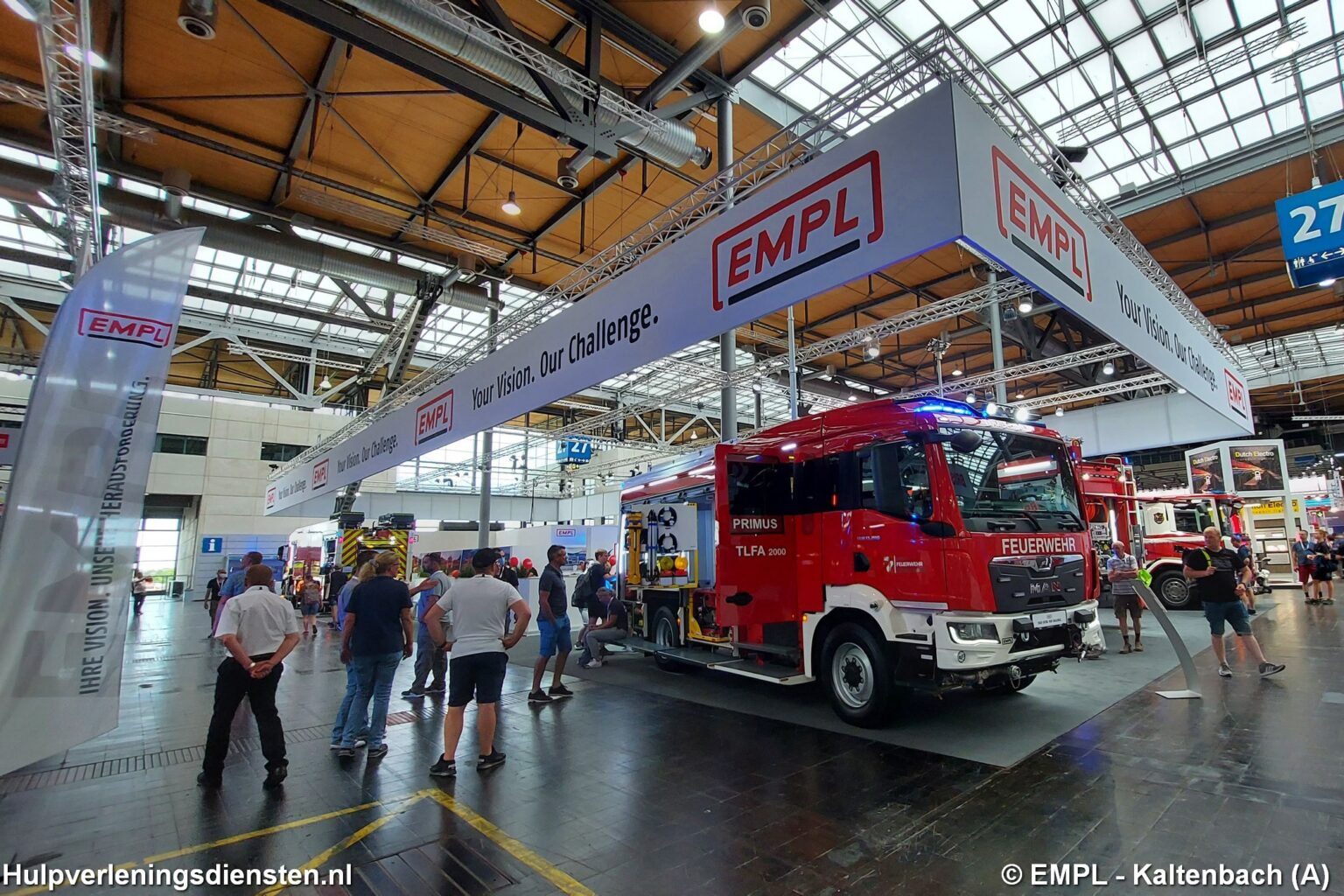 EMPL pakt groots uit met maar liefst 11 voertuigen op Interschutz 2022